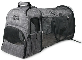 Рюкзак-переноска для домашніх тварин (з можливістю розширення), AFP 8133, 35 x 25 x 44.5 см