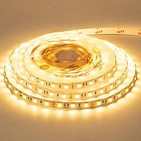 Світлодіодна LED стрічка з клейкою основою 10мм 14,4 Вт/м 60 LED/м IP20 МТК-300WW5050-14,4W теплий білий (5м)