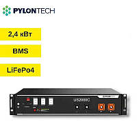 Аккумулятор Pylontech US2000C LiFePO4 Аккумуляторная батарея 48V Аккумулятор 50А АКБ 2.4 кВт Пилонтеч