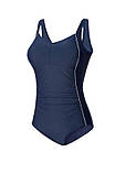 Жіночий спортивний суцільний купальник Crivit р.38 EURO (р.M, 44-46), синій, фото 4