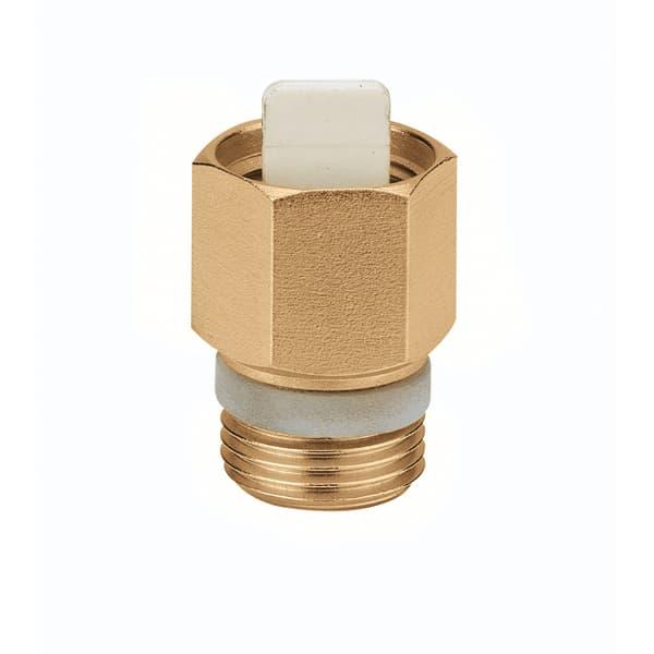 Клапан відсікаючий Caleffi DN 1/2" для відвідника повітря (Італія) 561300, фото 1