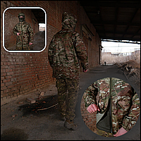 Дождевик Kiborg армейский тактический для военнослужащих мультикам, плащ мужской для армии CKit
