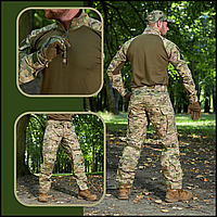 Боевой костюм камуфляжный multicam полевой, летний костюм для маскировки, форма штурмовая 48 CKit