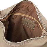 Жіноча шкіряна сумка-рюкзак 2 в 1 Tuscany TL141535 (Чорний), фото 3