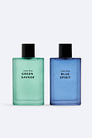 Чоловічий набір ZARA MAN GREEN SAVAGE + ZARA MAN BLUE SPIRIT EAU DE TOILETTE 2X 90 МЛ