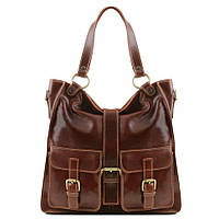 Жіноча шкіряна сумка Tuscany Leather MELISSA TL140928 (Чорний)