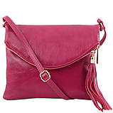 Жіноча шкіряна сумка Tuscany Leather Young Bag TL141153 (Коньяк), фото 6