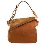 Жіноча шкіряна сумка крос-боді Tuscany Leather TL Bag TL141110 (Чорний), фото 3