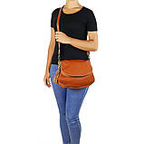 Жіноча шкіряна сумка на плече Tuscany Leather Bag TL141223 (Cinnamon), фото 10