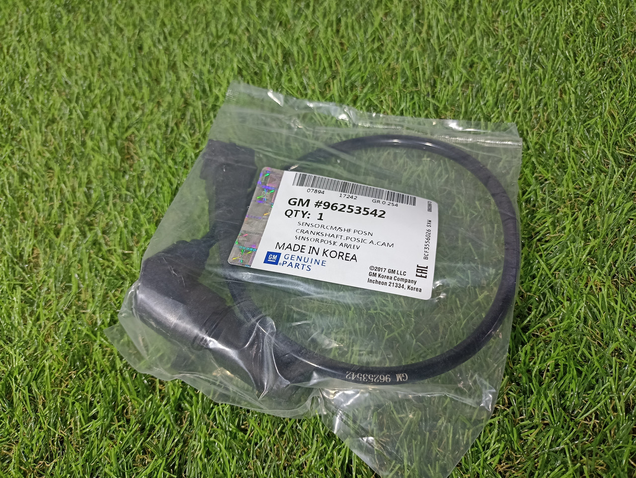 Датчик коленвала GM CHEVROLET DAEWOO 1.6 i 96253542, фото 1
