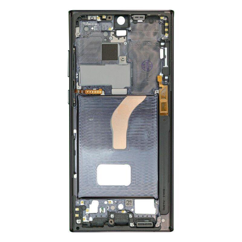 Рамка дисплея Samsung S22 Ultra (S908U) Black