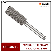 Фреза по металу циліндрична KWB 13 х 30 мм Сталь HSS Хвостовик 6 мм