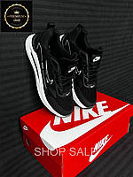 Чоловічі чорно-білі кросівки Nike для бігу, Підліткові кросівки найк чорні