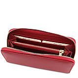 Ексклюзивний шкіряний гаманець для жінок Venere Tuscany TL142085 (Червоний), фото 2