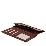 Чоловічий шкіряний гаманець подвійного складання Tuscany Leather TL140777, фото 2