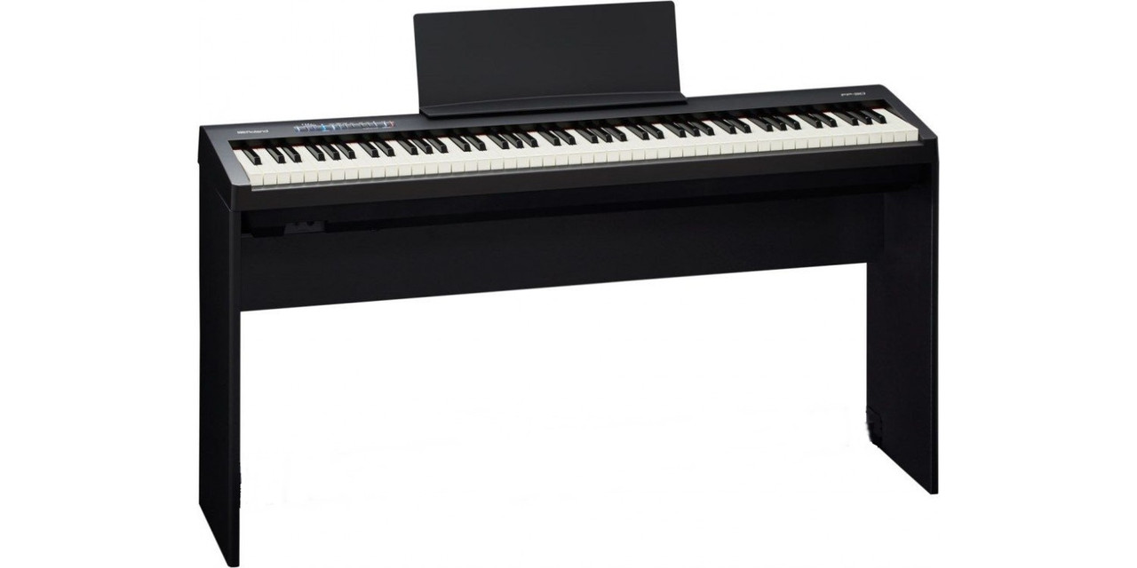 Цифрове піаніно Roland FP-30X BK + Стійка для цифрового фортепіано ROLAND KSC-70BK