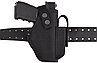 Кобура до G-17 Glock-17 Глок поясна з чохлом підсумком до магазину чорна SV, фото 3