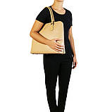 Жіноча шкіряна ділова сумка від Tuscany Magnolia TL141809, фото 2