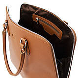 Жіноча шкіряна ділова сумка від Tuscany Magnolia TL141809, фото 6