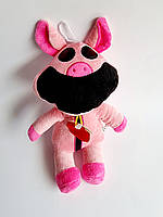 М'яка іграшка Усміхнені звірі Poppy Playtime Свинка Капризуля, 28 см