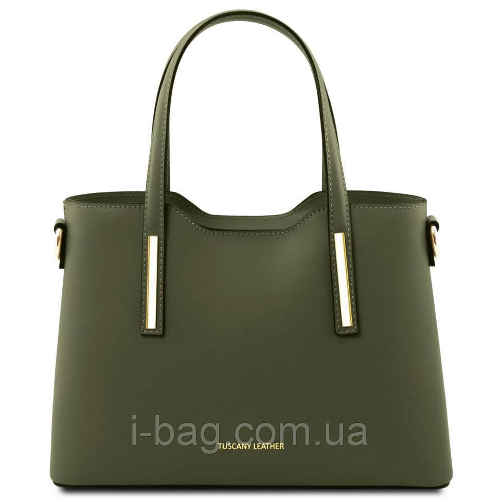 Стильна шкіряна сумка для ділових леді Olimpia TL141521 - малий розмір