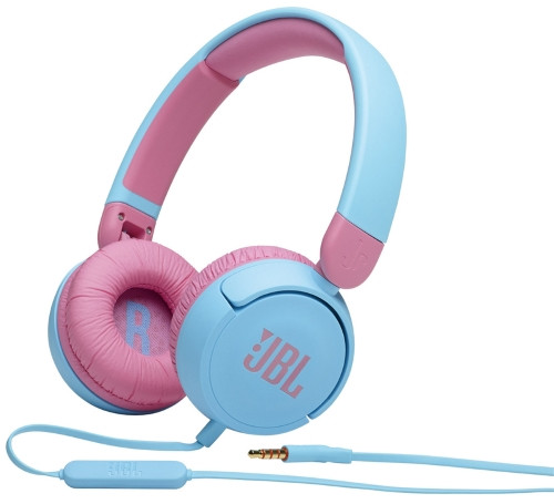 Дитячі блютуз навушники JBL JR310 Blue, фото 1