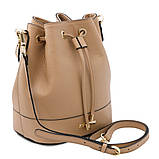 Жіноча сумка — відро TL142146 (bucket bag) від Tuscany (Чорний), фото 3