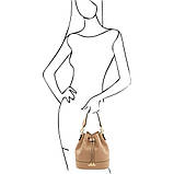 Жіноча сумка — відро TL142146 (bucket bag) від Tuscany (Білий), фото 2