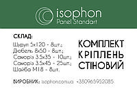 Стеновой комплект крепления для панелей Isophon Panel Standard