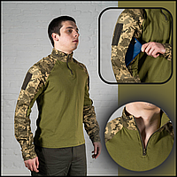 Штурмовая тактическая рубашка рип-стоп пиксель ubacs для военнослужащих, боевая рубаха убакс CKit
