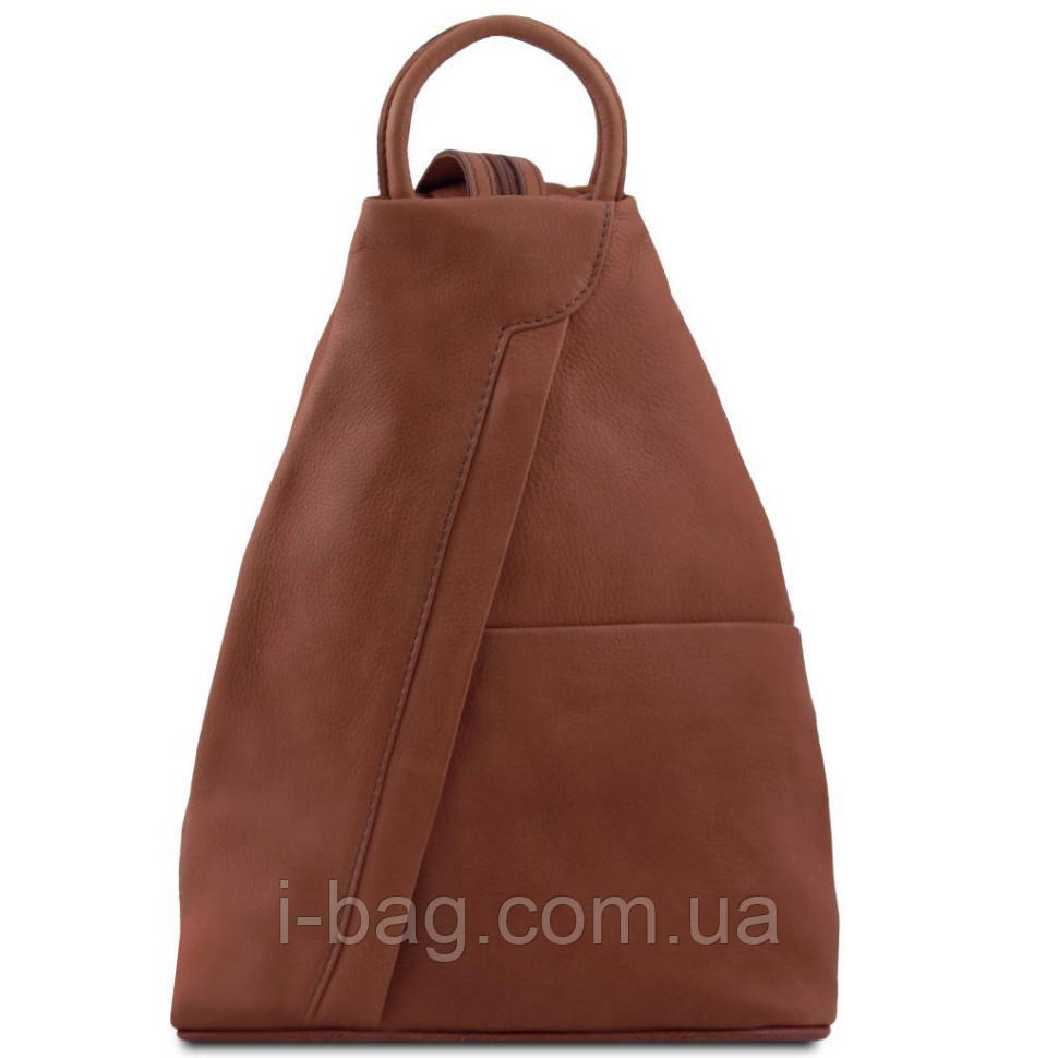 Шкіряний рюкзак Tuscany Leather Shanghai TL140963 (Червоний)