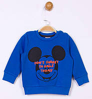 Свитшот Mickey Mouse Disney 86-92 см (18-24 мес) MC18334 Синий 8691109924148