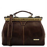 Шкіряна сумка-аквояж Tuscany Leather Michelangelo TL10038, фото 7
