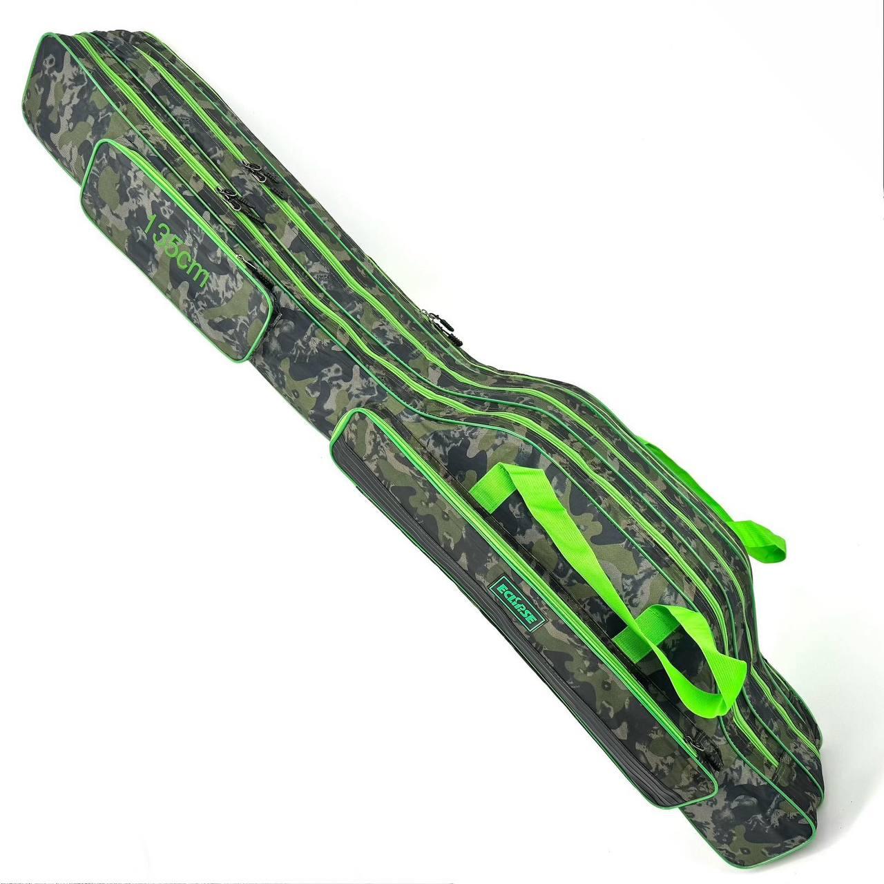Чохол для вудилищ Eclipse комуфляж 150см 3 секції напівтвердий