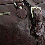 Дорожня шкіряна сумка з пряжками — Великий розмір Tuscany TL141248 Voyager, фото 6