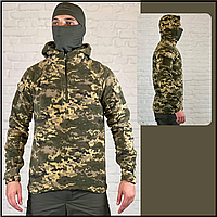 Мужской тактический флисовый убакс пиксельный, тактические боевые рубашки УБАКС UBACS, мужские рубахи CKit