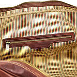 TL Voyager Дорожня шкіряна сумка-дафл — Великий розмір Tuscany TL141794 (Коричневий), фото 5