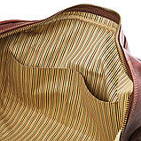 TL Voyager Дорожня шкіряна сумка-дафл — Великий розмір Tuscany TL141794 (Коричневий), фото 6