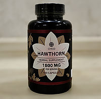 Боярышник Chico Hawthorn 100 капсул для здоровья сердца, пищеварения и снятия стресса, кровяного давления