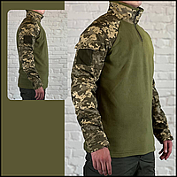 Тактическая армейская боевая огнеупорная флисовая рубашка убакс пиксель повседневная для военнослужащих CKit