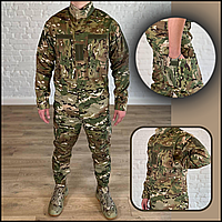 Армейский мужской тактический костюм рип-стоп мультикам, тактическая форма осень L CKit