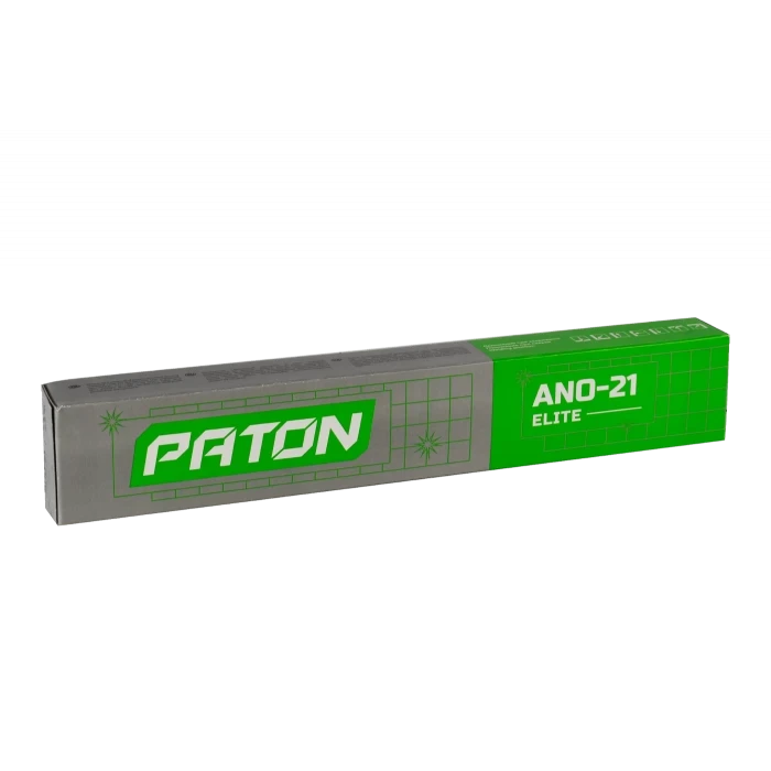 Электроды сварочные Патон АНО-21 Elite Paton диаметр 3 мм, 2.5 кг для сварки конструкций из углеродистой стали - фото 1 - id-p2150679916