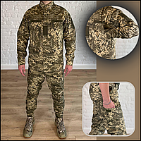 Костюм камуфляжний піксель ріп-стоп, військові та тактичні костюми зсу, форма штурмова CKit