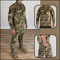 Полевой мужской тактический боевой костюм рип-стоп пиксель, тактическая форма осень XXL CKit