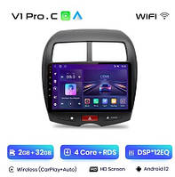 Junsun 4G Android магнітолу для Mitsubishi ASX 2010-2018 wifi 2ГБ ОЗУ + 32 тип А