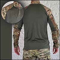 Армейская тактическая рубашка убакс coolmax мульикам, тактические боевые рубашки УБАКС UBACS, мужские рубахи L