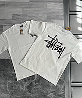 Белая футболка стуси | Белая футболка stussy