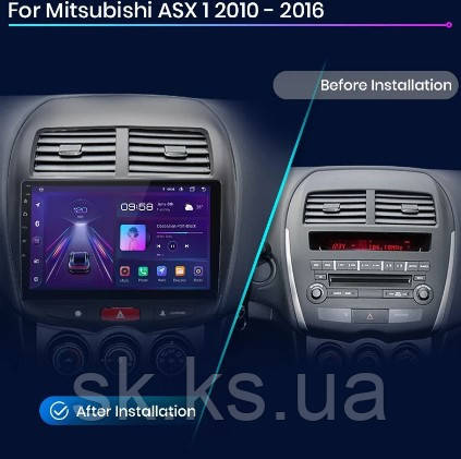 Junsun 4G Android магнітолу для Mitsubishi ASX 2010-2018 wifi