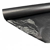 Папирусная бумага тишью черная, плотность 30 г (рулон 14м х 50 см)