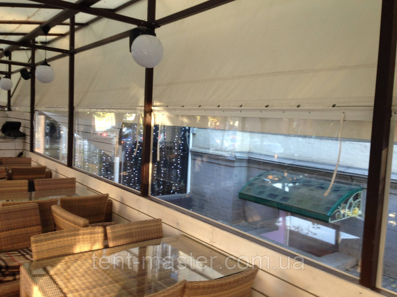Прозрачные ПВХ шторы для ресторана Gogi - фото 3 - id-p396608862